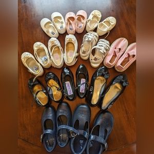 12 pr Little Girls Shoe Bundle